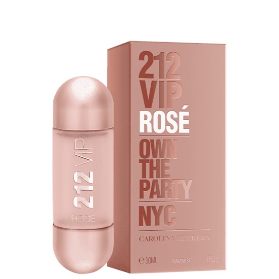 212 Vip Rosé Hair Mist - Perfume para Cabelos - Carolina Herrera - 30ml