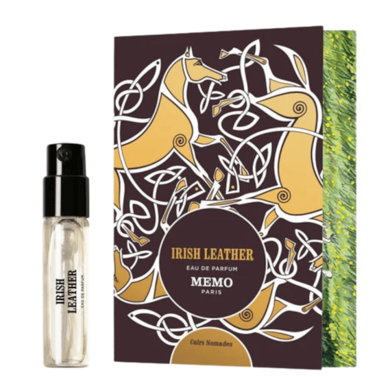 Amostra Oficial Irish Leather - Memo Paris - Unissex - Eau de Parfum - 1,5ml