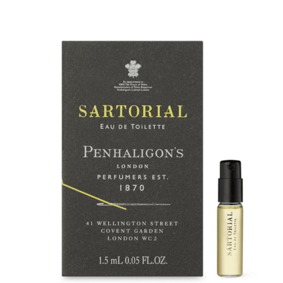 Amostra Oficial Perfume Sartorial - Penhaligon's - Unissex - Eau de Toilette - 1,5ml