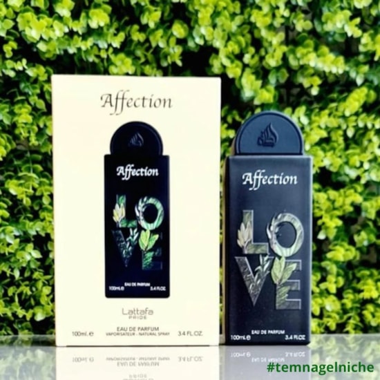 Amostra Perfume Affection - Lattafa - Unissex - Eau de Parfum - 2ml Amostra Perfume Affection - Lattafa - Unissex - Eau de Parfum - 2ml