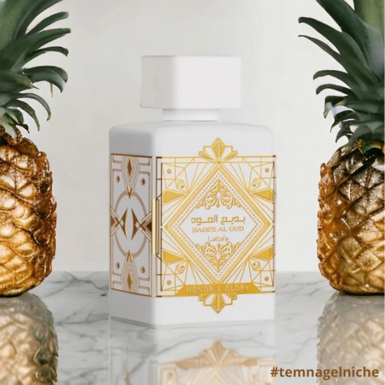 Amostra Perfume Bade’e Al Oud Honor & Glory - Lattafa - Unissex - Eau de Parfum - 2ml Amostra Perfume Bade’e Al Oud Honor & Glory - Lattafa - Unissex - Eau de Parfum - 2ml