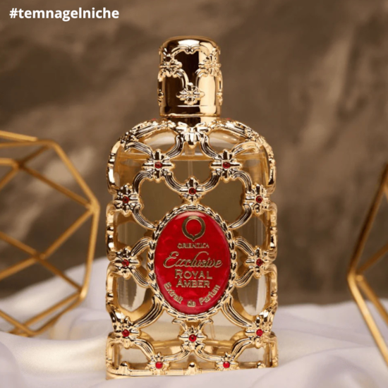 Amostra Perfume Exclusive Royal Amber Extrait - Orientica - Extrait de Parfum - 2ml