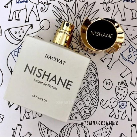 Amostra Perfume Hacivat - Nishane - Masculino - Extrait de Parfum - 2ml