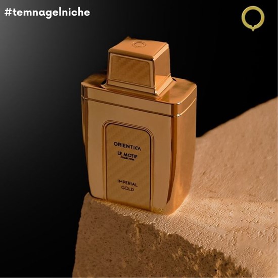 Amostra Perfume Imperial Gold Le Motif - Orientica - Eau de Parfum - 2ml