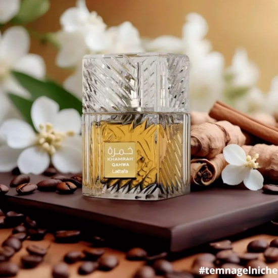 Amostra Perfume Khamrah Qahwa - Lattafa - Unissex - Eau de Parfum - 2ml Amostra Perfume Khamrah Qahwa - Lattafa - Unissex - Eau de Parfum - 2ml