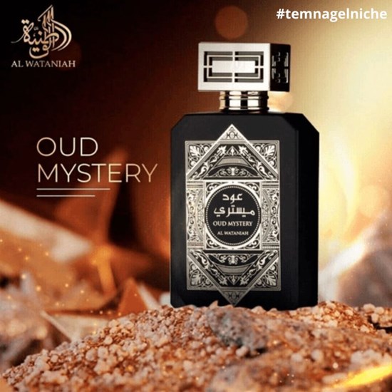 Amostra Perfume Oud Mystery - Al Wataniah - Masculino - Eau de Parfum - 2ml