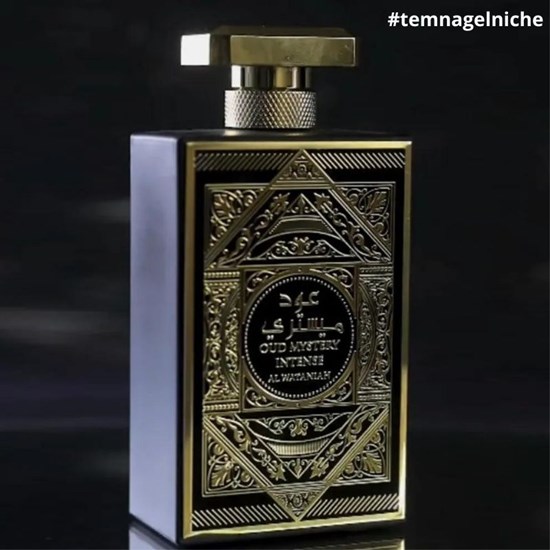 Amostra Perfume Oud Mystery Intense - Al Wataniah - Masculino - Eau de Parfum - 2ml