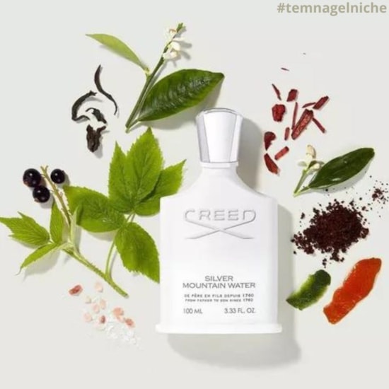 Amostra Perfume Silver Mountain Water - Creed - Eau de Parfum - 2ml Amostra Perfume Silver Mountain Water - Creed - Eau de Parfum - 2ml