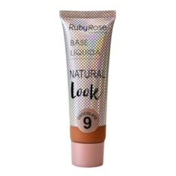Base Líquida Natural Look Chocolate Ruby Rose - 29ml Base Líquida Natural Look Chocolate Ruby Rose - 29ml