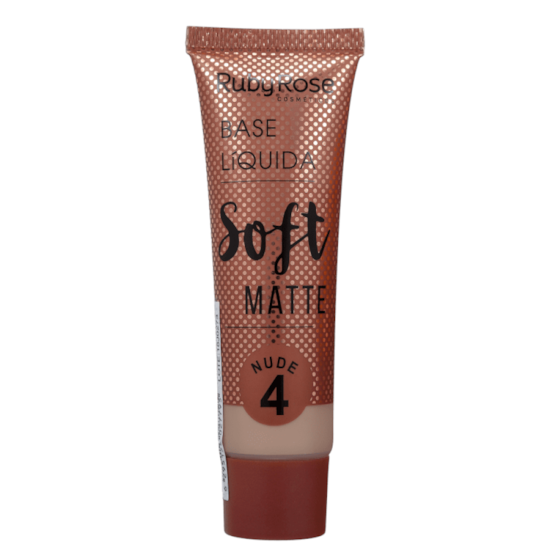 G'eL Niche - Base Líquida Soft Matte Nude Ruby Rose - 29ml