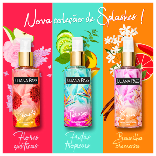 Body Splash Sonho - Juliana Paes - 200ml Body Splash Sonho - Juliana Paes - 200ml