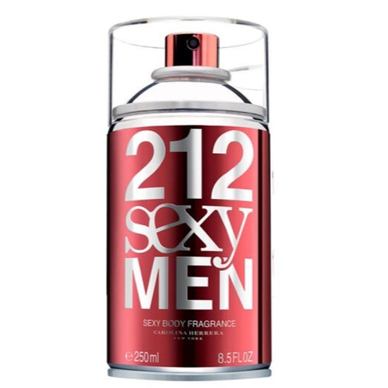 Body Spray 212 Sexy Men - Carolina Herrera - Masculino - 250ml