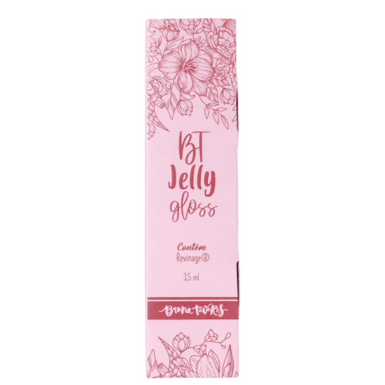 BT Jelly Gloss - Bruna Tavares - Clear - 3,5ml BT Jelly Gloss - Bruna Tavares - Clear - 3,5ml