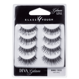 Cílios Postiços Diva Glam Line BMK 1832 - Klass Vough - 4 Pares Cílios Postiços Diva Glam Line BMK 1832 - Klass Vough - 4 Pares