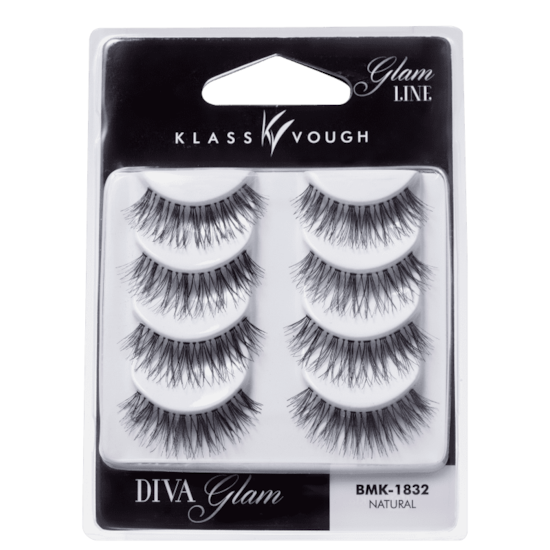 Cílios Postiços Diva Glam Line BMK 1832 - Klass Vough - 4 Pares Cílios Postiços Diva Glam Line BMK 1832 - Klass Vough - 4 Pares