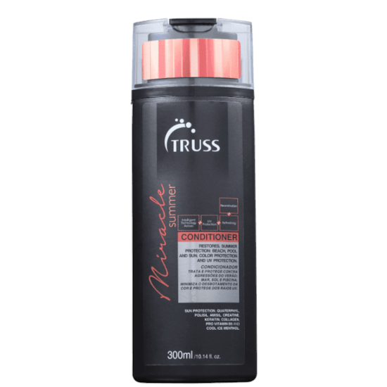 Condicionador Miracle Summer - Truss - 300ml Condicionador Miracle Summer - Truss - 300ml