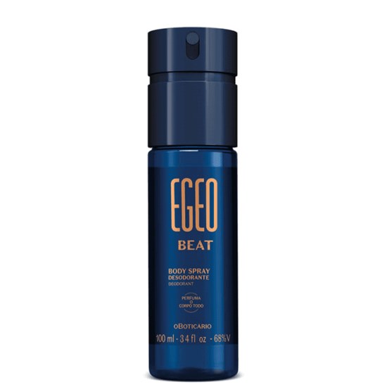 Conjunto Egeo Beat - O Boticário - Masculino - Desodorante Colônia 90ml + Body Spray 100ml