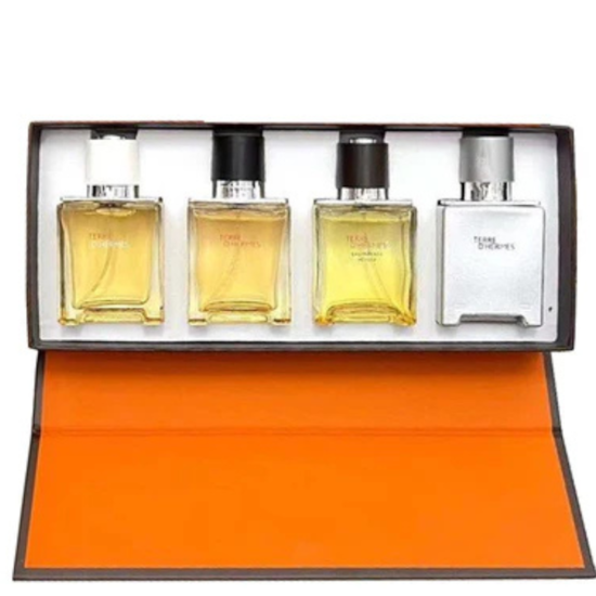 Conjunto Miniatura Terre d'Hermes - Hermès - 4 x 5ml Conjunto Miniatura Terre d'Hermes - Hermès - 4 x 5ml