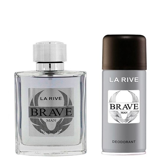 Conjunto Perfume Brave - La Rive - Perfume EDT 100ml + Desodorante 150ml