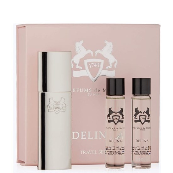 Conjunto Travel Set Delina - Parfums de Marly - Eau de Parfum - 3x10ml + P.Perfume