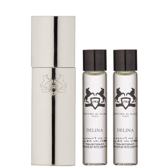 Conjunto Travel Set Delina - Parfums de Marly - Eau de Parfum - 3x10ml + P.Perfume