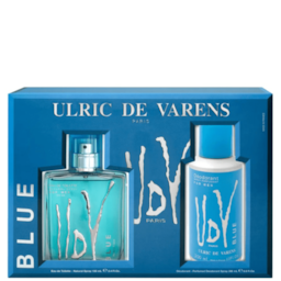 Conjunto UDV Blue - Ulric de Varens - Masculino - Perfume 100ml + Desodorante 200ml Conjunto UDV Blue - Ulric de Varens - Masculino - Perfume 100ml + Desodorante 200ml