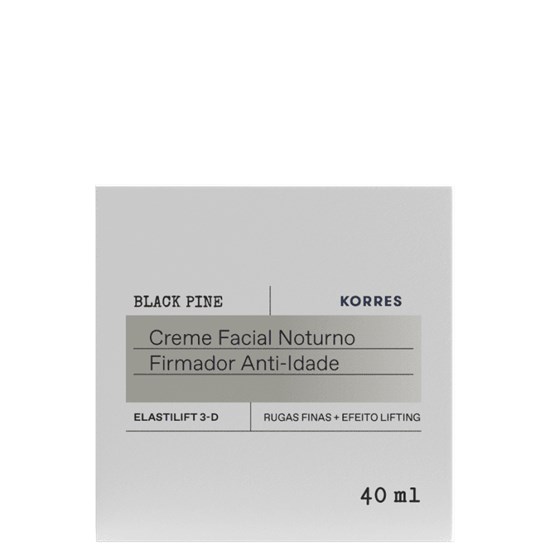 Creme Facial Noturno Firmador - Black Pine - Korres - 40ml