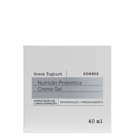 Creme Gel Probiótico Regeneração + Preenchimento - Greek Yoghurt - Korres - 40ml Creme Gel Probiótico Regeneração + Preenchimento - Greek Yoghurt - Korres - 40ml