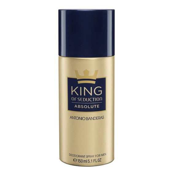 Desodorante King of Seduction Absolute - Antonio Banderas - Masculino - 150ml
