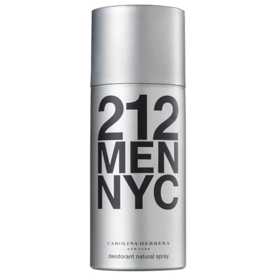 Desodorante Spray 212 Men - Carolina Herrera - Masculino - 150ml Desodorante Spray 212 Men - Carolina Herrera - Masculino - 150ml
