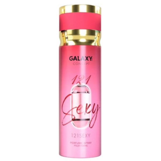 Desodorante Spray Perfume 121 Sexy - Galaxy Concept - Feminino - 200ml