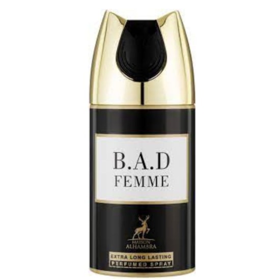 Desodorante Spray Perfume B.A.D Femme - Alhambra - Feminino - 250ml