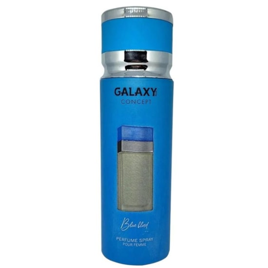 Desodorante Spray Perfume Blue Blood - Galaxy Concept - Feminino - 200ml