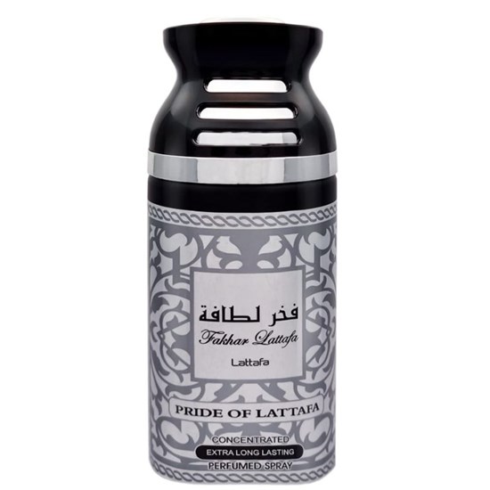 Desodorante Spray Perfume Fakhar Black Concentrado - Lattafa - Masculino - 250ml