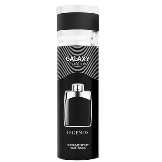 Desodorante Spray Perfume Legends - Galaxy Concept - Masculino - 200ml