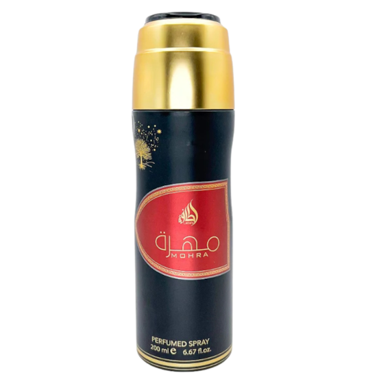 Desodorante Spray Perfume Mohra - Lattafa - Unissex - 200ml Desodorante Spray Perfume Mohra - Lattafa - Unissex - 200ml