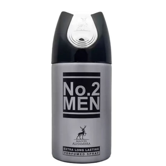 Desodorante Spray Perfume No.2 Men - Alhambra - Masculino - 250ml Desodorante Spray Perfume No.2 Men - Alhambra - Masculino - 250ml
