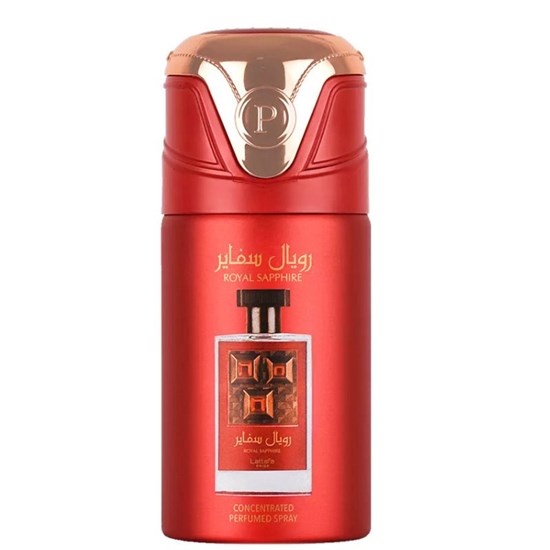 Desodorante Spray Perfume Royal Sapphire Concentrado - Lattafa - Unissex - 250ml
