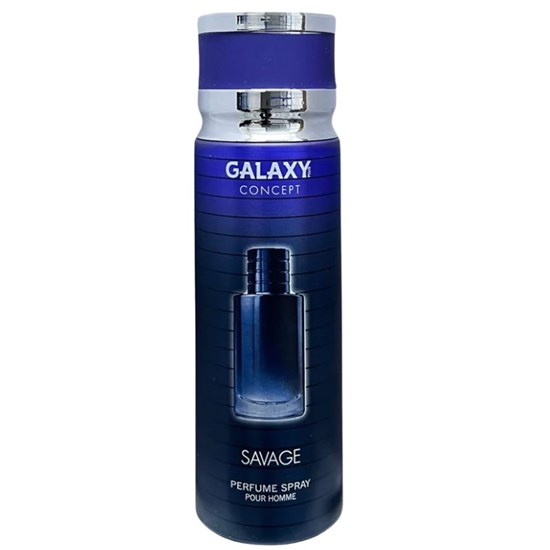 Desodorante Spray Perfume Savage - Galaxy Concept - Masculino - 200ml