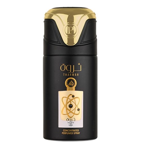 Desodorante Spray Perfume Tharwah Gold Concentrado - Lattafa - Feminino - 250ml