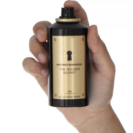 Desodorante The Golden Secret - Antonio Banderas - Masculino - 150ml