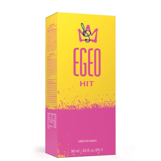 Egeo Hit - O Boticário - Feminino - Desodorante Colônia - 90ml