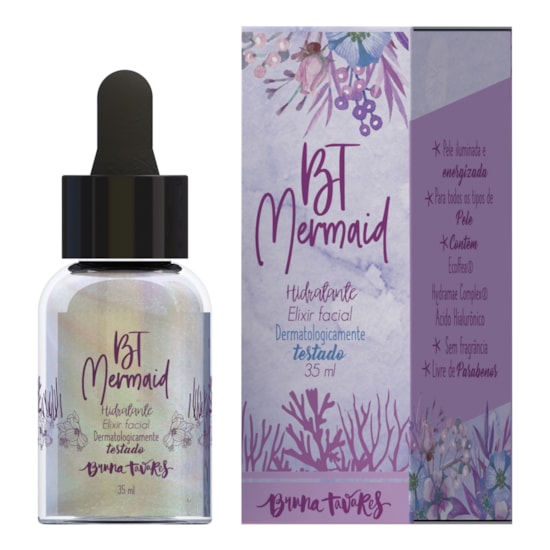 Elixir Facial BT Mermaid - Bruna Tavares - 35ml Elixir Facial BT Mermaid - Bruna Tavares - 35ml