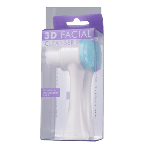 Escova de Limpeza Facial 3D Facial Cleanser - Klass Vough Escova de Limpeza Facial 3D Facial Cleanser - Klass Vough
