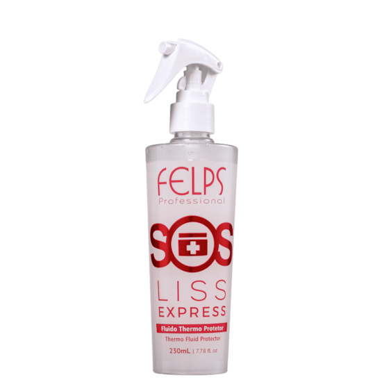 Fluido Protetor Térmico SOS Liss Express - Felps Profissional - 230ml Fluido Protetor Térmico SOS Liss Express - Felps Profissional - 230ml