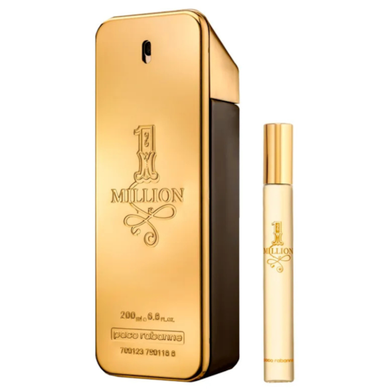 Kit 1 Million - Rabanne - Masculino - Perfume 200ml + Travel 10ml