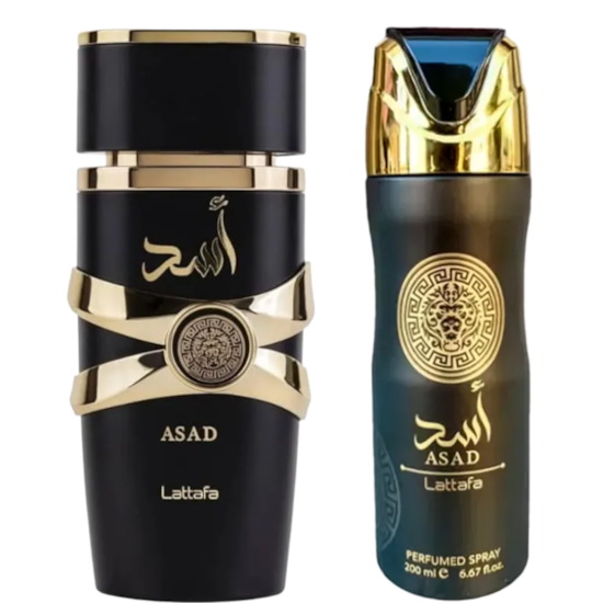 Kit Asad - Lattafa - Perfume + Desodorante Perfume