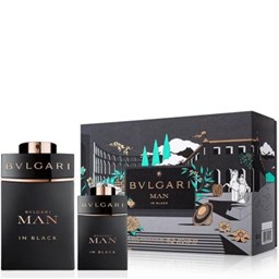 Kit Bvlgari Man in Black – Perfume 100ml + Travel Size 15ml