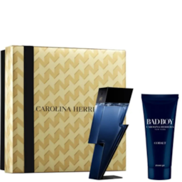 Kit Coffret Bad Boy Cobalt - Carolina Herrera - Masculino - Perfume 100ml + Shower Gel 100ml