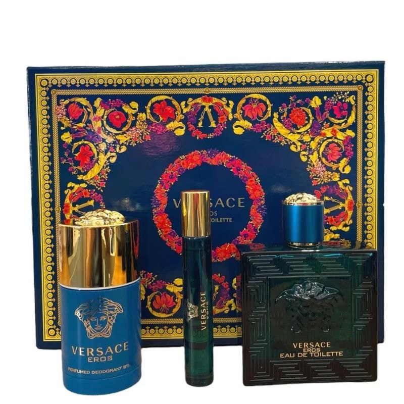 Kit Eros Versace 3 Itens G'eL Niche Oficial